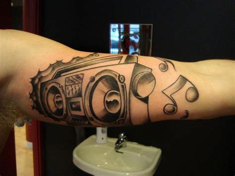 Music Tattoo Designs for Men