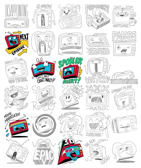 Google Stickers on Behance