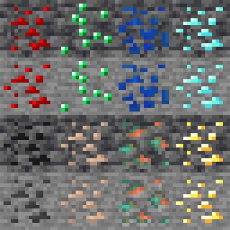 Original Ore Textures 1.17 1.20.2/1.20.1/1.20/1.19.2/1.19.1/1.19/1.18/1 ...