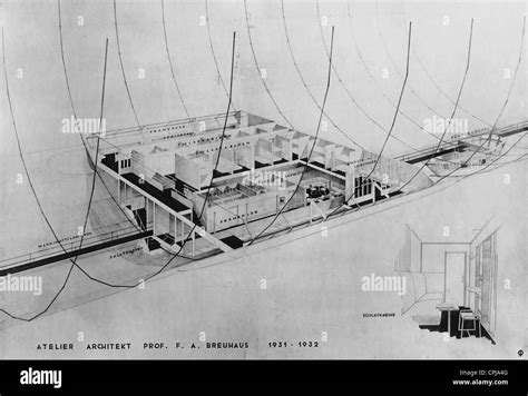 Draft of the passenger's sleepers of the LZ 129 'Hindenburg' Stock ...