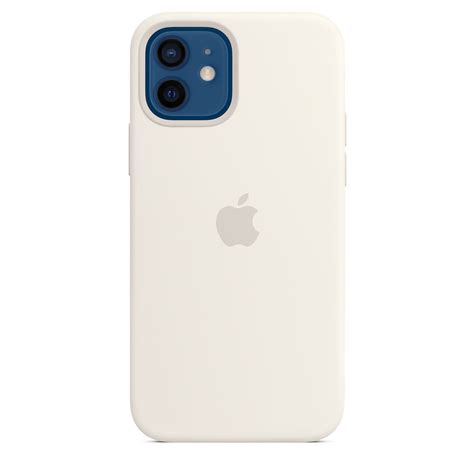 iPhone 12 | 12 Pro Silicone Case with MagSafe- White - Apple (CA)