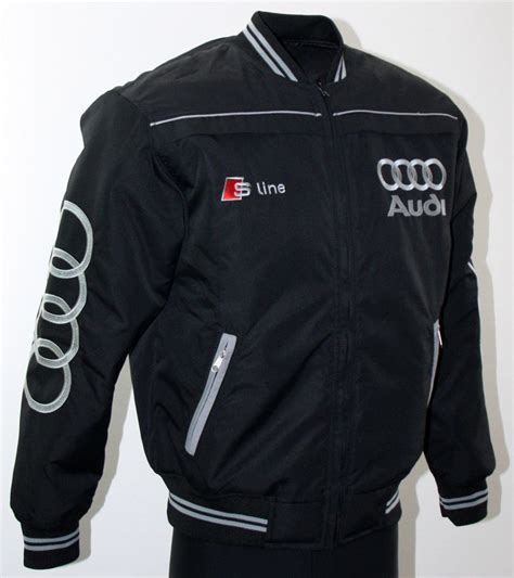 AUDI SPORT S-LINE Jacket - embroidered logos / Coat Veste Parka #amfanwear #BasicJacket ...