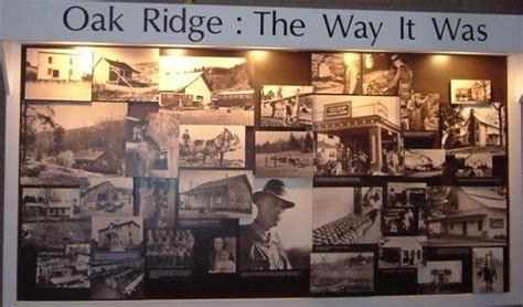 Oak Ridge Museum Oak Ridge TN | History for kids, Oak ridge, History