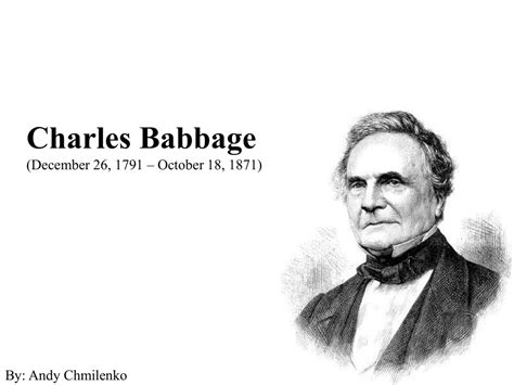 Charles Babbage