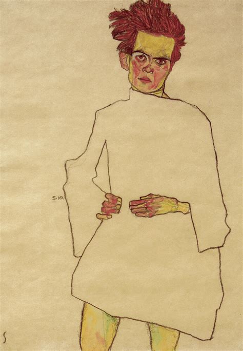 Egon Schiele Self Portrait 1910