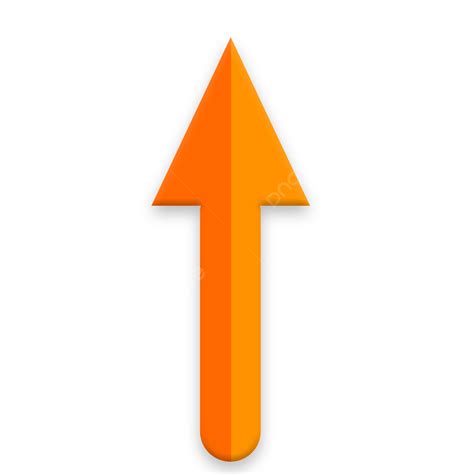 Orange Arrow Clipart Vector, Vector Orange Business Arrow, Upward, Go Ahead, Ppt PNG Image For ...