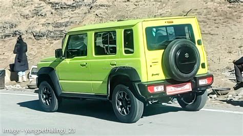 2023 Maruti Jimny 5 Door First Photos Leak - Launch TVC Shoot