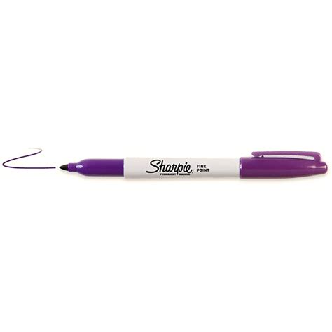 Sharpie Purple Fine Point Permanent Marker