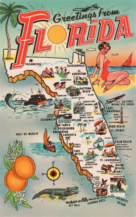 Florida Tourist Map