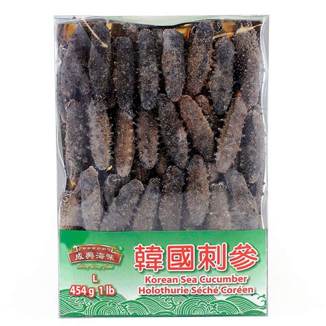 Shing Hing® Korean Dried Sea Cucumber (L) 454g – Shing Hing Food