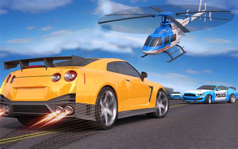 police racing game on Behance