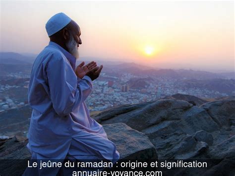 Le jeûne du ramadan : origine et signification