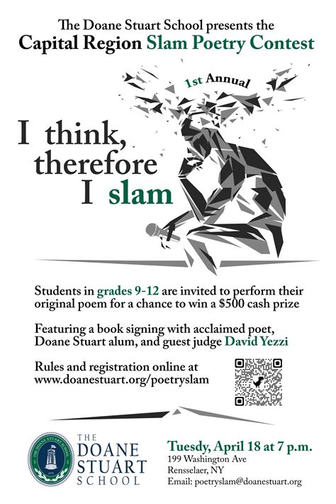 The 1st Annual Capital Region Poetry Slam Contest - Doane Stuart