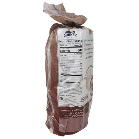 Quaker Chocolate Rice Cakes - 7.23oz. - Healthy Heart Market