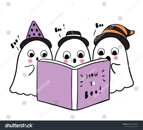 Ghost Reading Book: Over 276 Royalty-Free Licensable Stock Vectors ...