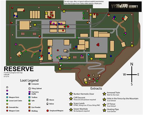 Tarkov Reserve Underground Map | Images and Photos finder