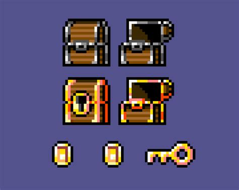 2D - Chests And Coins (Animated) by Jan Schneider