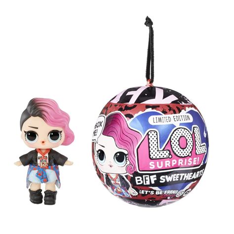 LOL Surprise BFF Sweethearts Rocker Doll with 7 Surprises, Surprise Doll, Valentine's Doll ...