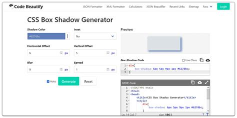 Amazing CSS Shadow Generator Tools Online