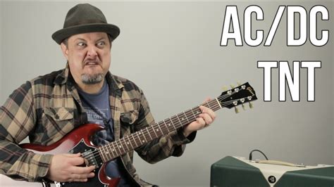 AC/DC – TNT – How to Play TNT by ACDC Angus Young – Easy Power Chords | Guitar Techniques and ...