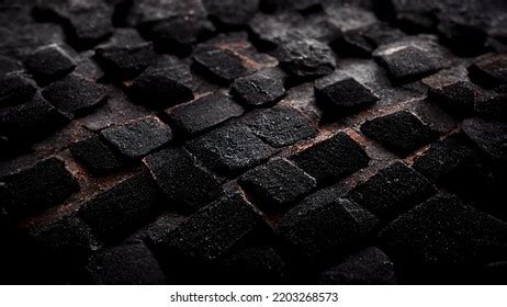 Black Brick Texture Floor Background Stock Photo 2203268573 | Shutterstock