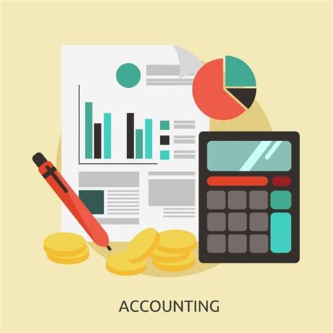 Free Vector | Accounting background design