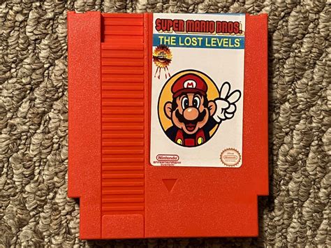 Super Mario Bros 2 Lost Levels Original Nintendo NES Video - Etsy