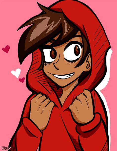 i like red, i like hoodies by Juledrops on DeviantArt