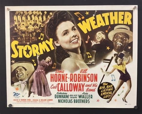 Stormy Weather (1943) – Original Half Sheet Movie Poster – Hollywood ...