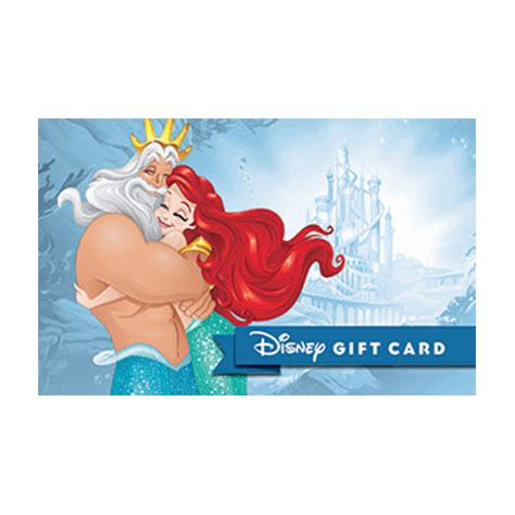 Disney Collectible Gift Card - Triton & Ariel