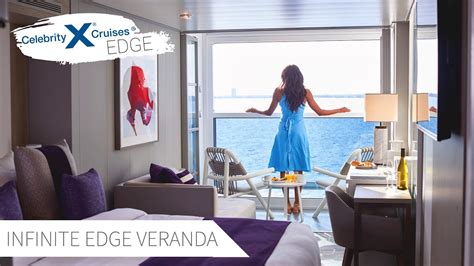 Edge Stateroom With Infinite Veranda | Celebrity Edge Full Walkthrough ...