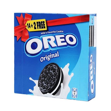 Oreo original biscuit 38g 16pcs Box - Chocolate.lk