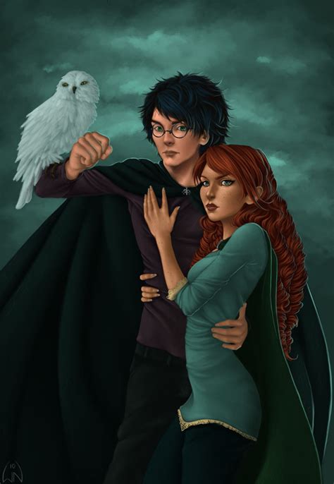 Harry and Ginny by Wictorian-Art on DeviantArt