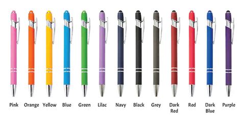 50 count - Soft touch metal pens – Bulk Laser Blanks