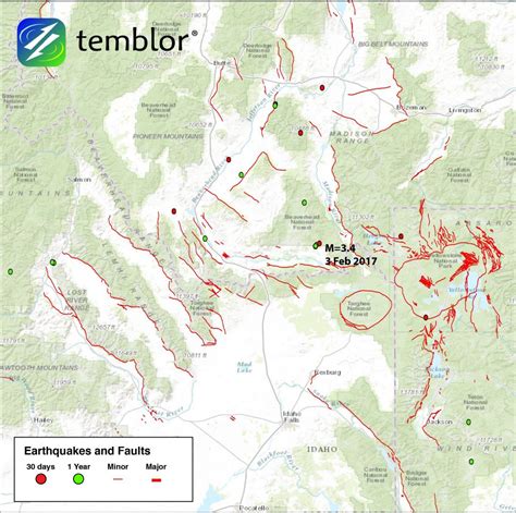 Yellowstone earthquakes - Temblor.net