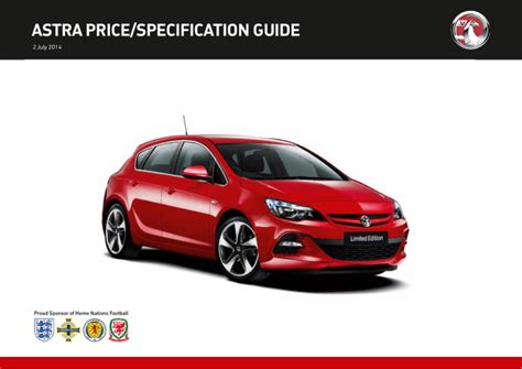 ASTRA PRICE/SPECIFICATION GUIDE