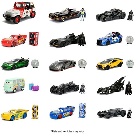 Jada Toys 1:24 Hollywood Rides Die-Cast Cars Assortment Play Vehicles ...