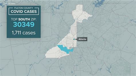 Fulton County zip codes COVID-19 cases | 11alive.com