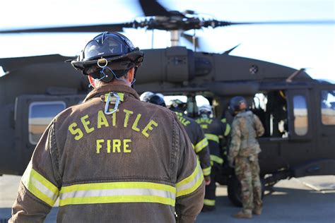 The Seattle Fire Department conducts training with the Washington ...