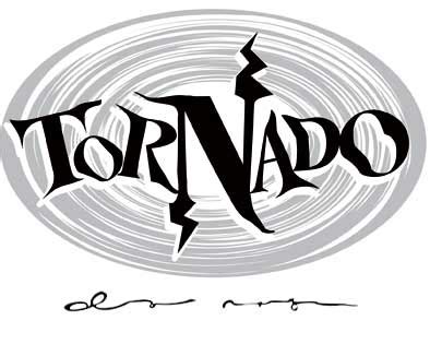 ecci design 2007: tornado logo, design by desy nafisah