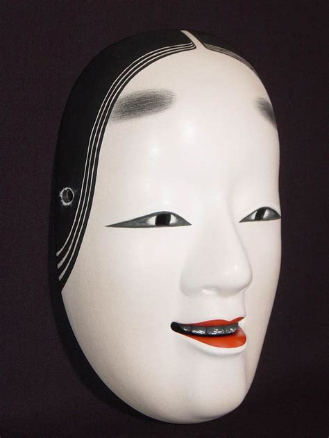 Noh Mask, Koomote-2 | Noh mask, Japanese mask, Mask