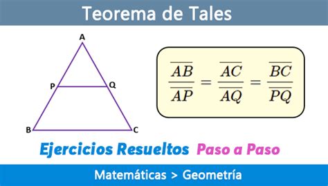 Teorema de Tales - Ejercicios Resueltos - Fisimat