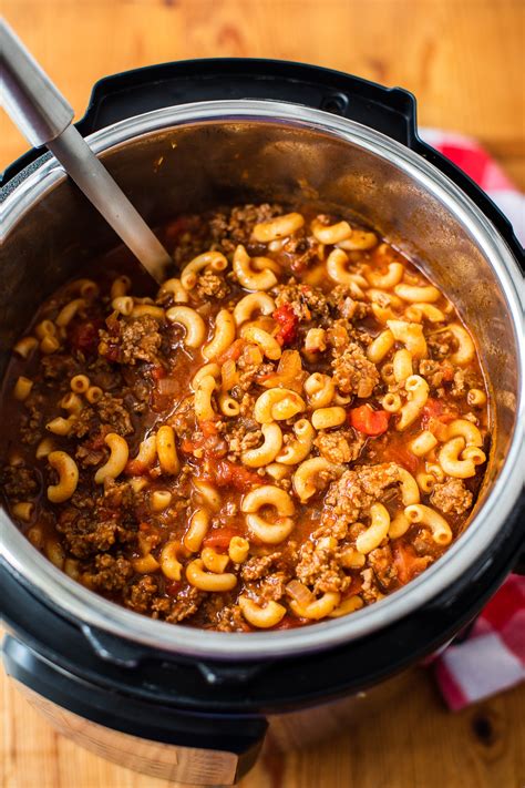 BEST Instant Pot Goulash - (American Goulash Recipe!)