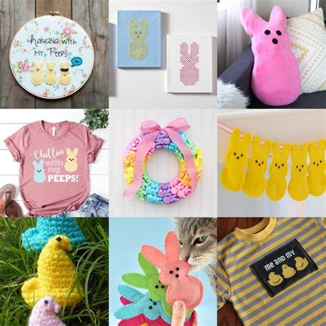 Easter Peeps Crafts Too Cute Not to Make - DIY Candy