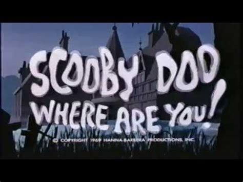 Scooby-Doo Where Are You! Season 1 (Theme Song) - YouTube