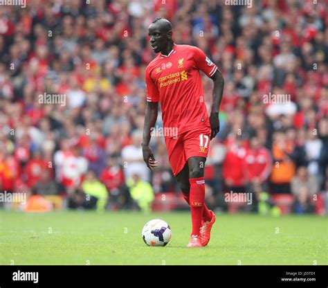 MAMADOU SAKHO LIVERPOOL FC LIVERPOOL FC ANFIELD LIVERPOOL ENGLAND 27 April 2014 Stock Photo - Alamy