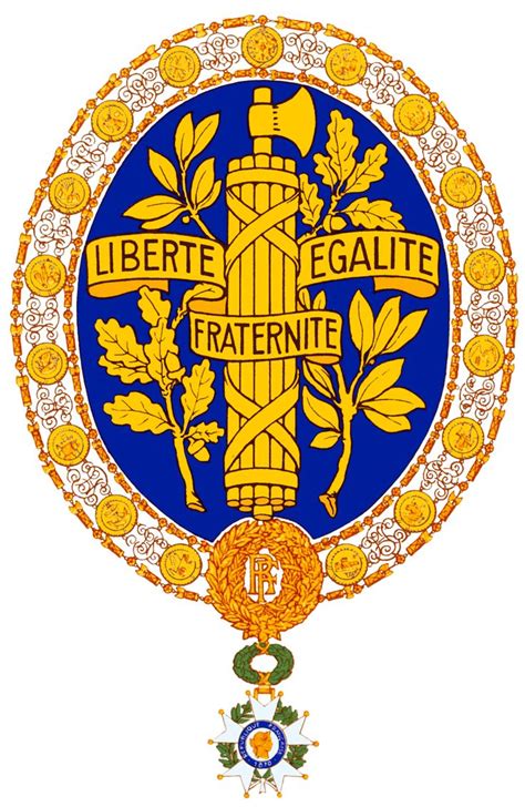 National emblem of France - Wikipedia | Flag art, French symbols ...