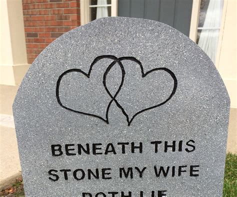 Headstones With Engraved Letters : 10 Steps - Instructables