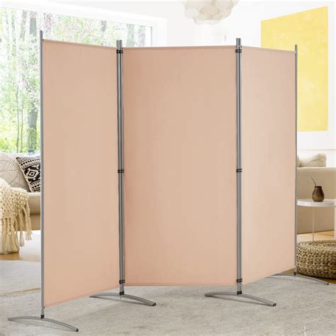 Buy Esright 3 Panel Office Room Divider, 6 Ft Tall Folding Privacy ...