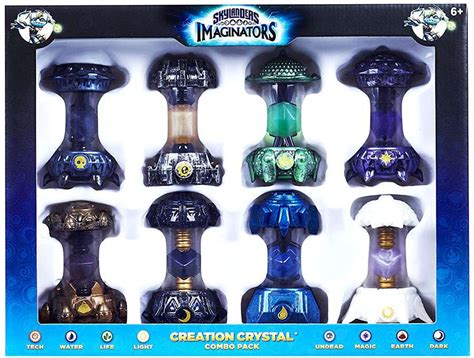 Skylanders Imaginators Creation Crystal Combo Pack Tech, Water, Life ...